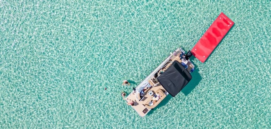 What Should You Bring for a Perfect Day on a Pontoon Boat at Crab Island in Destin, Florida?